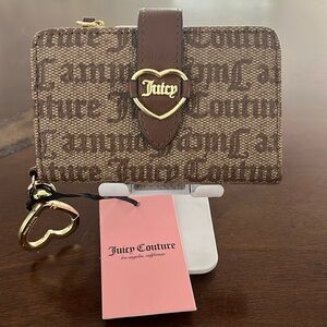 Juicy couture addicted love tab card wallet NWT